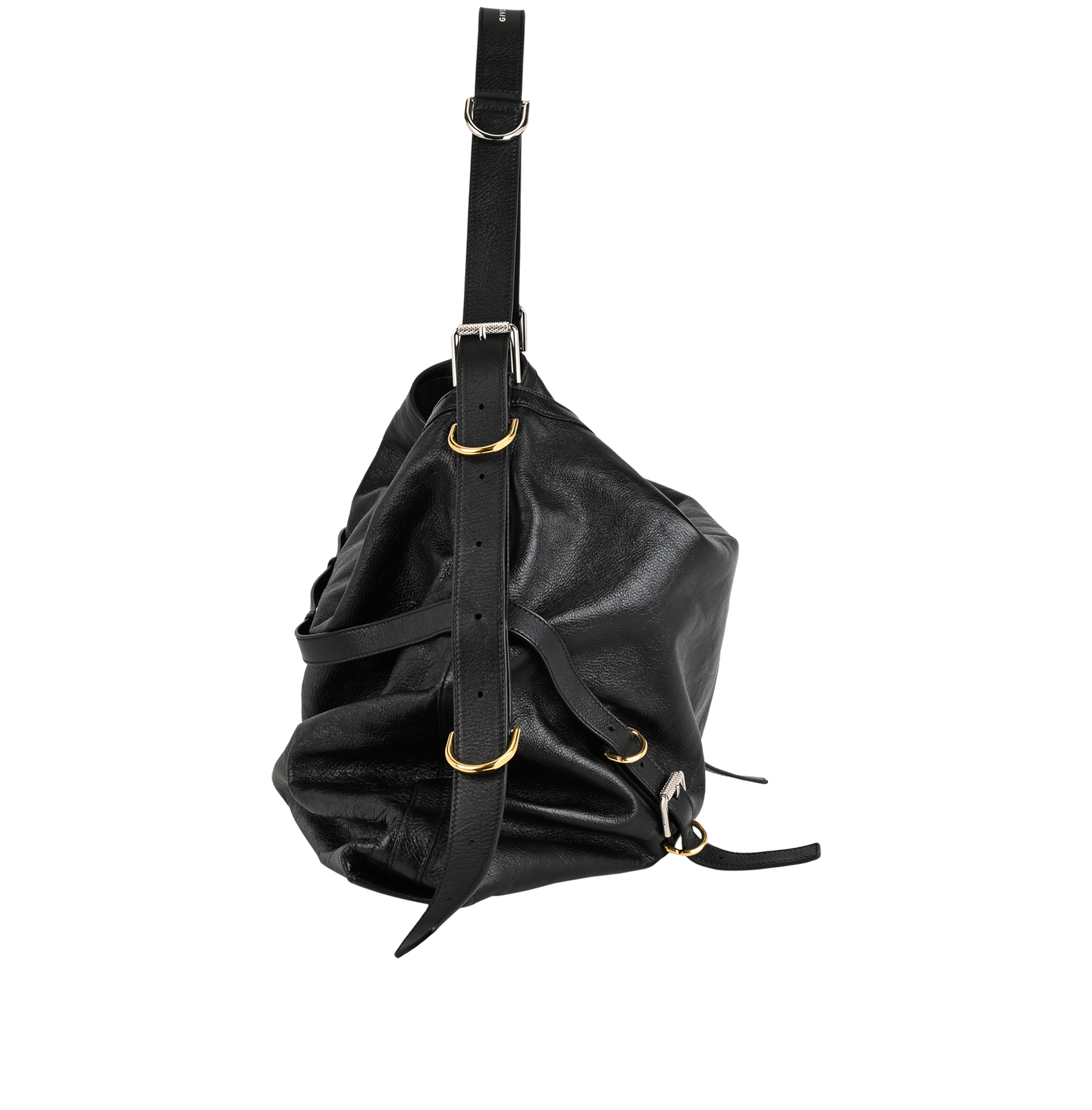 Large Voyou, &pound;850, Handbags, Black, Leather, Side view